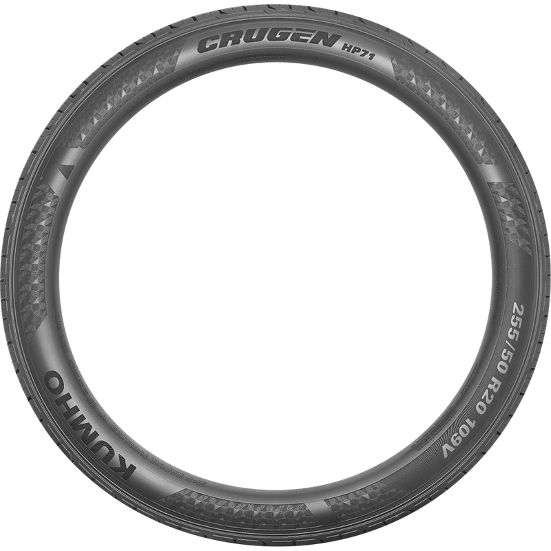KUMHO CRUGEN HP71 P245/70R16 107H SL 640 A A BSW ALL SEASON TIRE - Picture 4 of 5