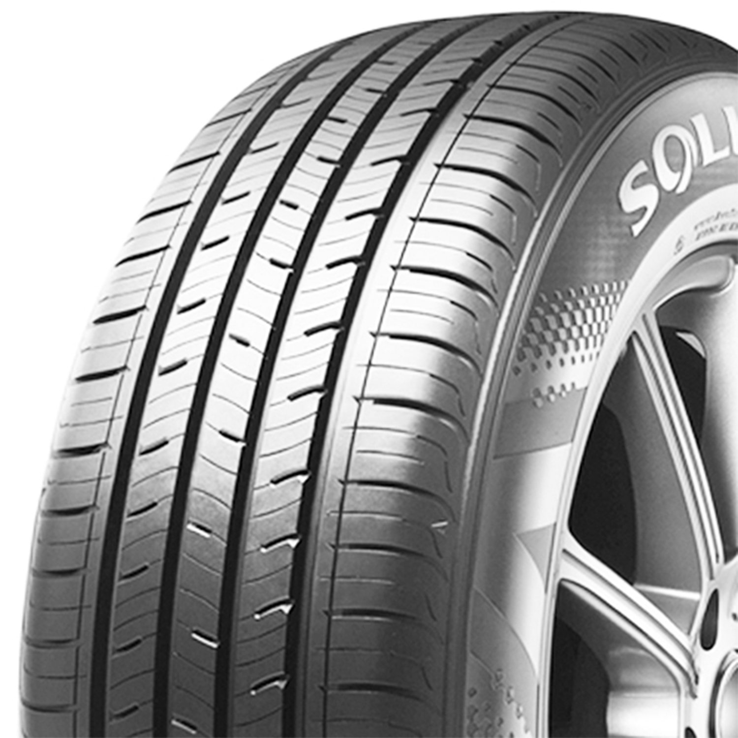Kumho Solus TA31 215/55R17 94V All-Season Tires – Set Of 4 – Black Wall – 60000 Mile Warranty